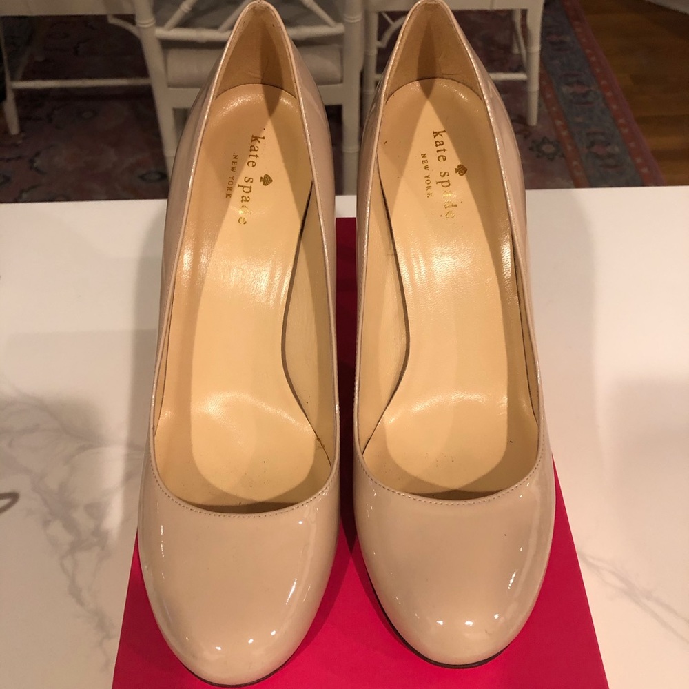 Nude Kate Spade pumps